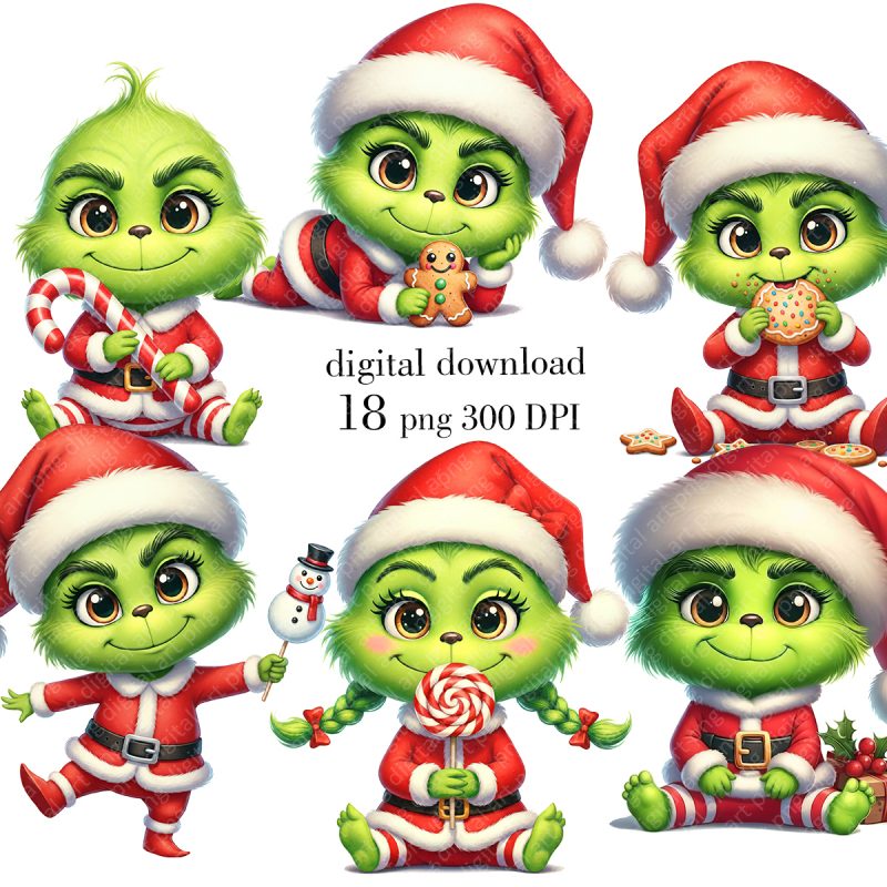 Baby Grinch Clip art