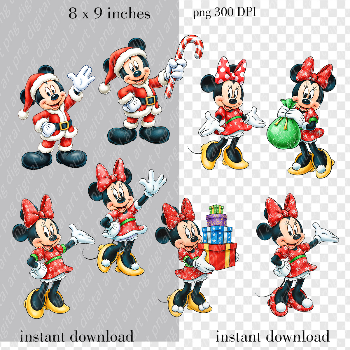 Mickey Mouse Christmas, Holiday Clip Art 2 Mickey Mouse Christmas