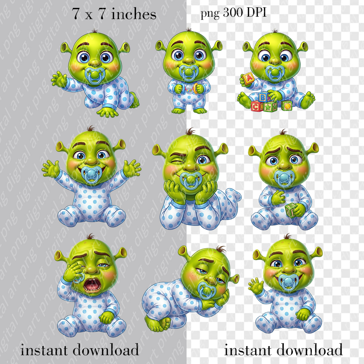 Baby Ogre Clipart 2 Baby Ogre Clipart - Image 2
